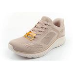 Skechers Bobs Squad Chaos SLIP-INS Women's Sports Beige bézs cipő női