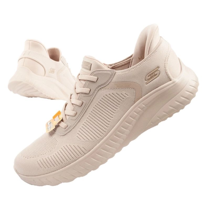 Skechers Bobs Squad-Chaos women's comfortable SLIP-INS sports Cipő női 117497/NAT