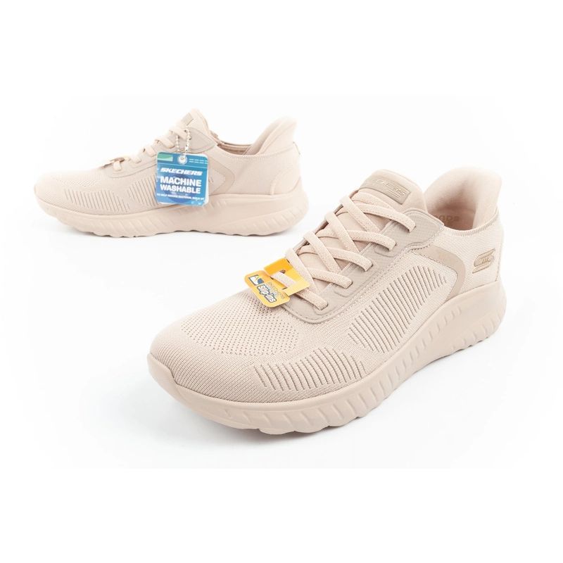 Skechers Bobs Squad-Chaos women's comfortable SLIP-INS sports Cipő női 117497/NAT