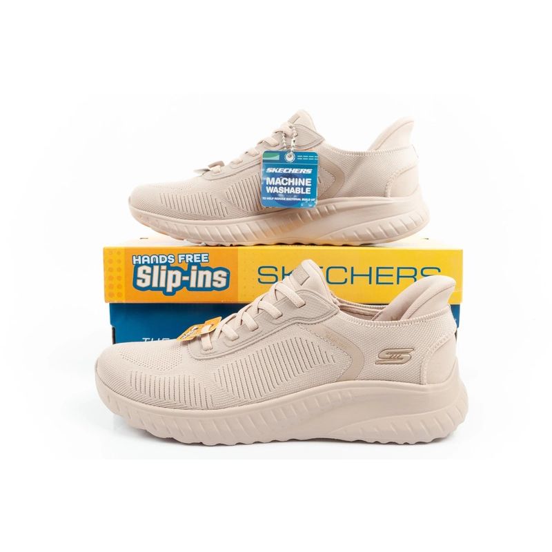 Skechers Bobs Squad-Chaos women's comfortable SLIP-INS sports Cipő női 117497/NAT