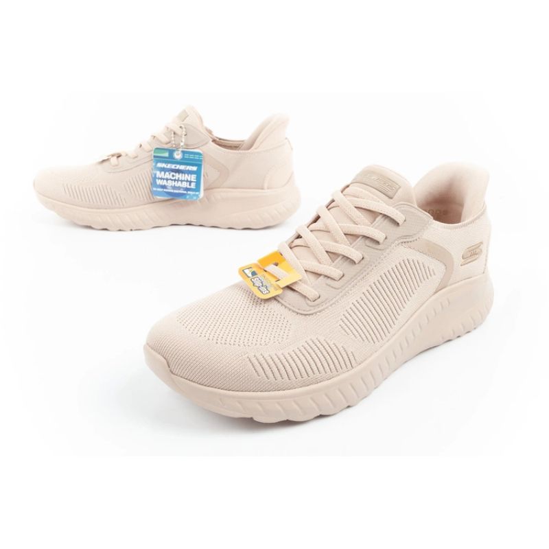 Skechers Bobs Squad-Chaos women's comfortable SLIP-INS sports Cipő női 117497/NAT