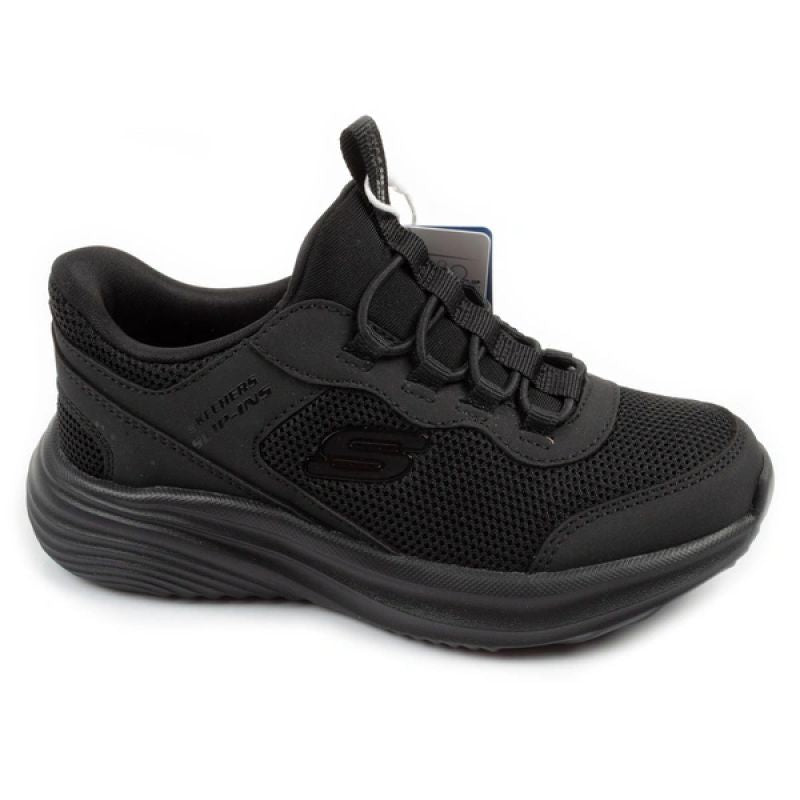 Skechers Bounder Pro Slip-Ins Kids' Sports fekete gyerek utcai cipő 404208L/BBK
