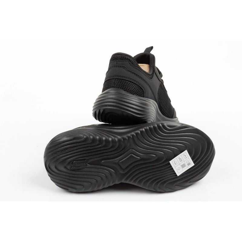 Skechers Bounder Pro Slip-Ins Kids' Sports fekete gyerek utcai cipő 404208L/BBK