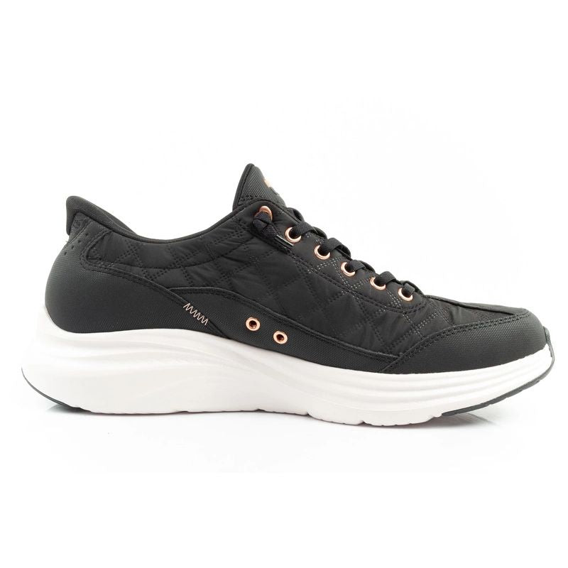 Skechers Contour Women's Quilted Slip-ins Cipő női 150413/BKRG