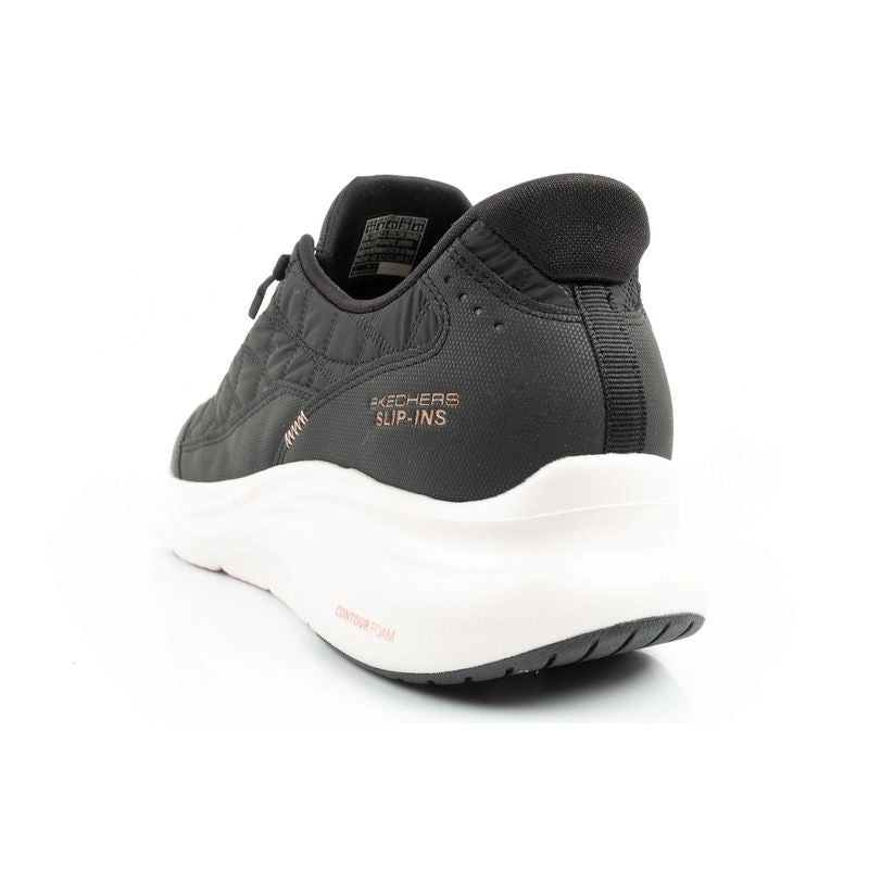 Skechers Contour Women's Quilted Slip-ins Cipő női 150413/BKRG