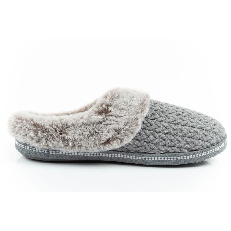 Skechers Cozy Campfire women's slippers, fashionable insulated slippers 35,5 női utcai cipő 167623GRY