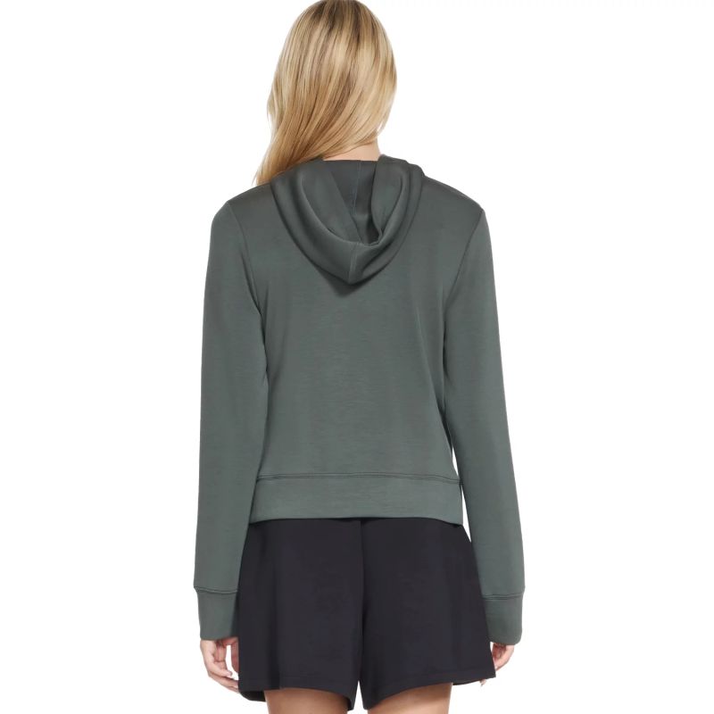 Skechers Cozy Luxe Hoodie kapucnis pulóver, zöld