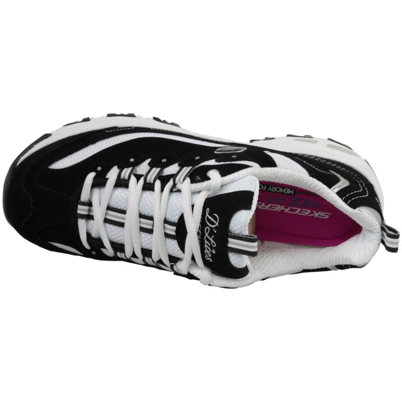 Skechers D'Lites Biggest Fan W 11930-BKW Cipő - Sportmania.hu