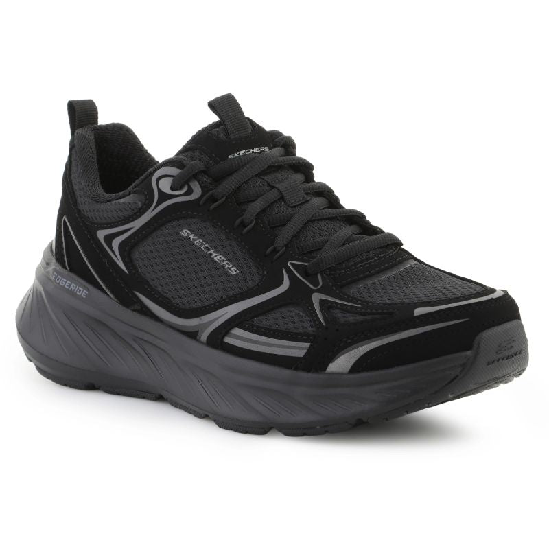 Skechers EDGERIDE Silver Eclipse fekete utcai cipő 150475-BBK