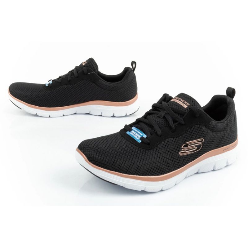 Skechers Flex Appeal 4.0 Brillant View W női Edzőcipő 149303/BKRG