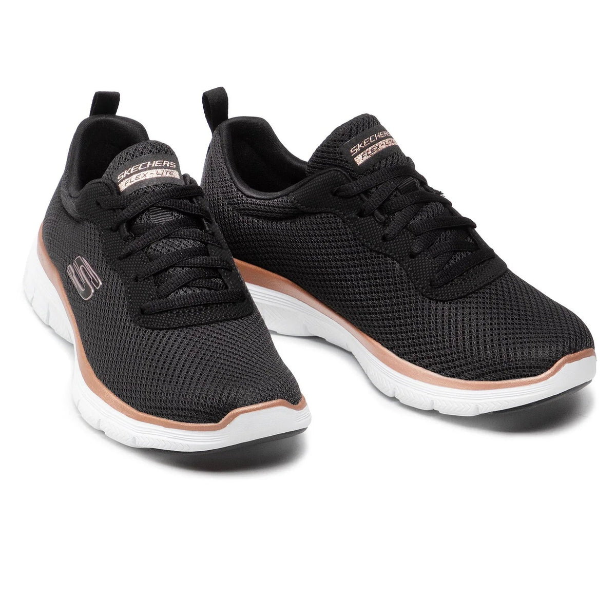 Skechers Flex Appeal 4.0 Brillant View W női Edzőcipő 149303/BKRG