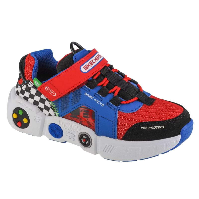 Skechers Gametronix Red gyerek 402260L-BLMT