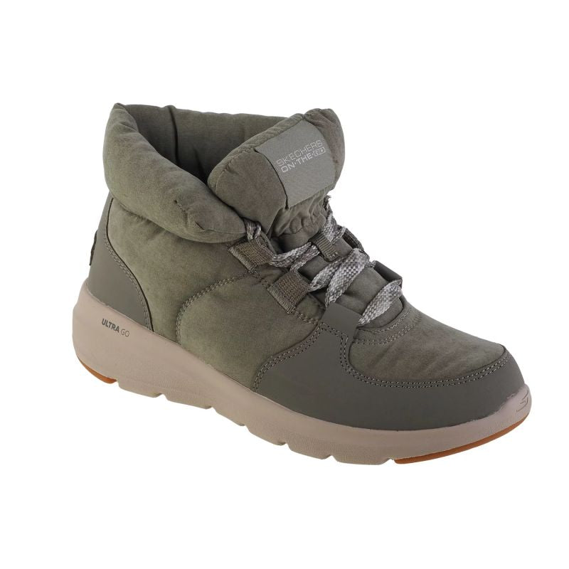Skechers Glacial Ultra Férfi Utcai Cipő - Olivazöld 144194-OLV