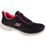 Skechers Go Walk 6 Férfi Utcai Cipő - Fekete 124554-BKHP
