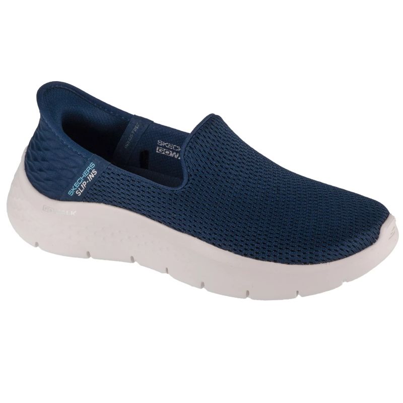 Skechers GO WALK Flex Slip-Ins Férfi Utcai Cipő - Tengerészkék 124963-NVY