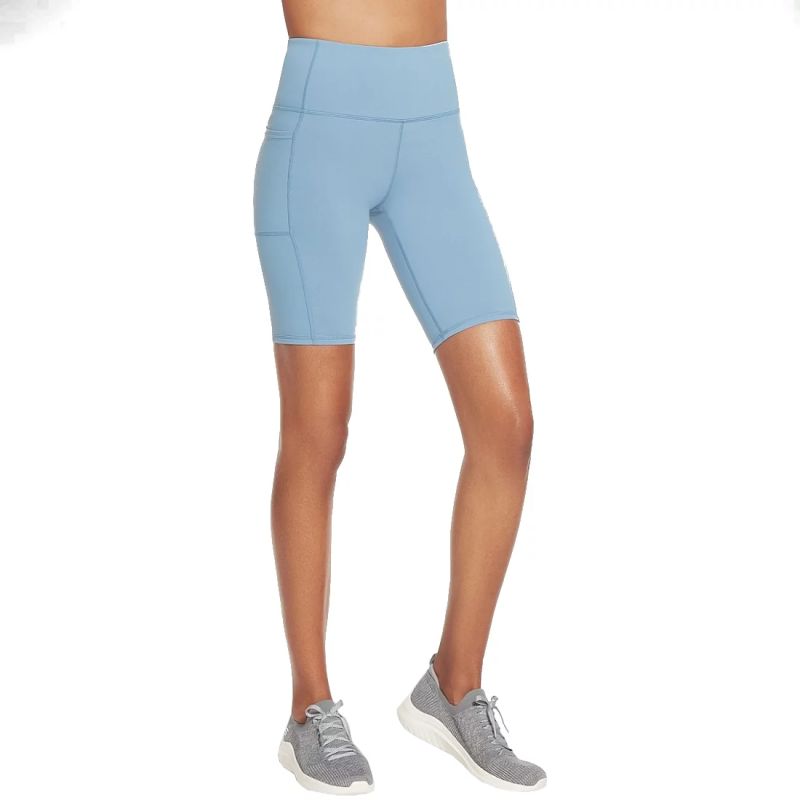 Skechers Go Walk High Waisted Bike Short Blue Cipő W3SH53-BLGY
