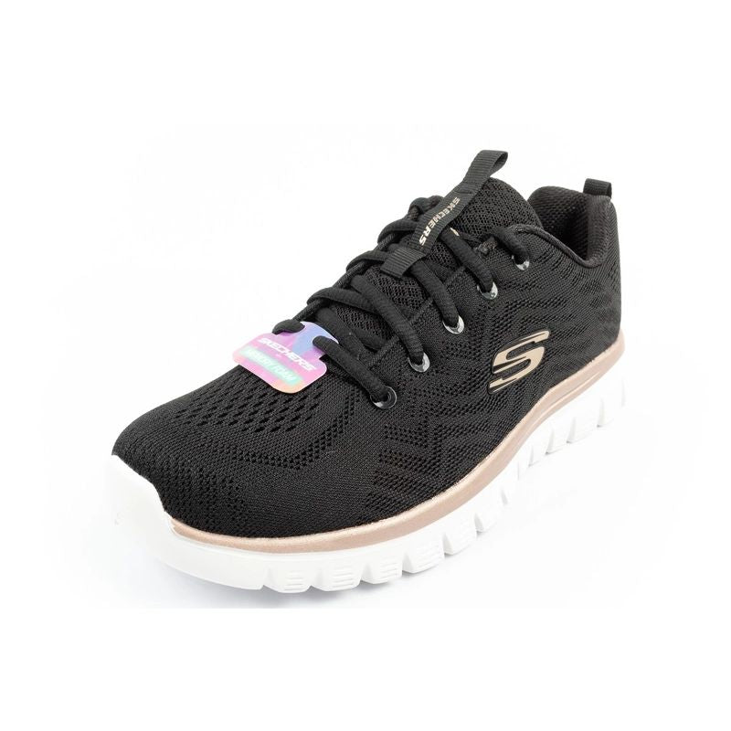 Skechers Graceful-Get women's sports comfortable lightweight breathable Cipő női 12615/BKGD