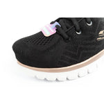 Skechers Graceful-Get women's sports comfortable lightweight breathable Cipő női 12615/BKGD