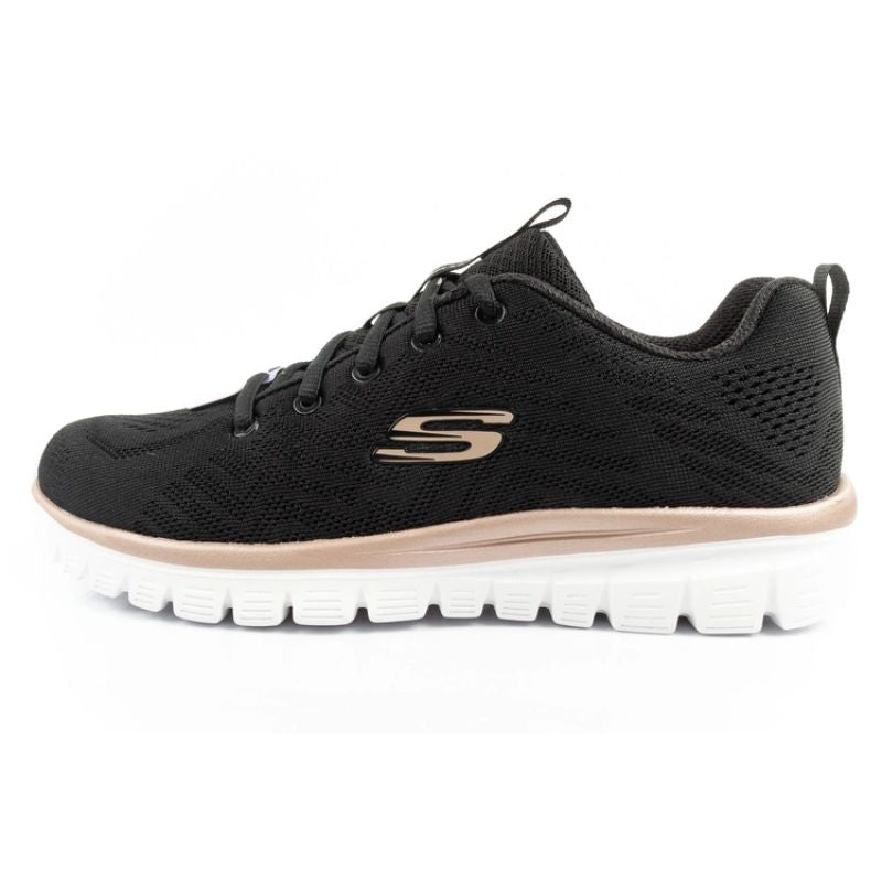 Skechers Graceful-Get women's sports comfortable lightweight breathable Cipő női 12615/BKGD
