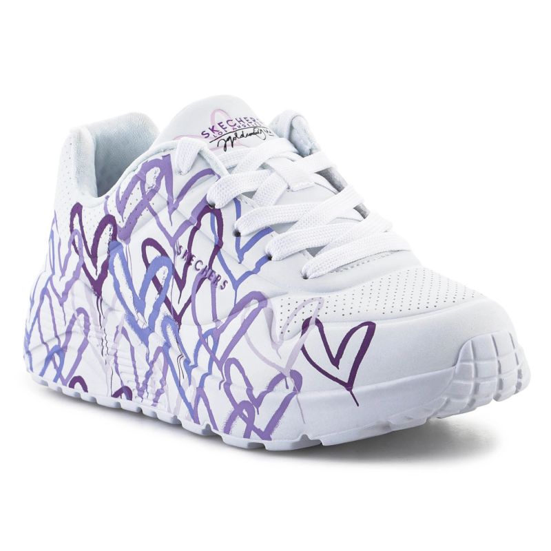 Skechers JGoldcrown: Uno Lite - Spread the Love Jr 314064L-WLPR Cipő - Sportmania.hu