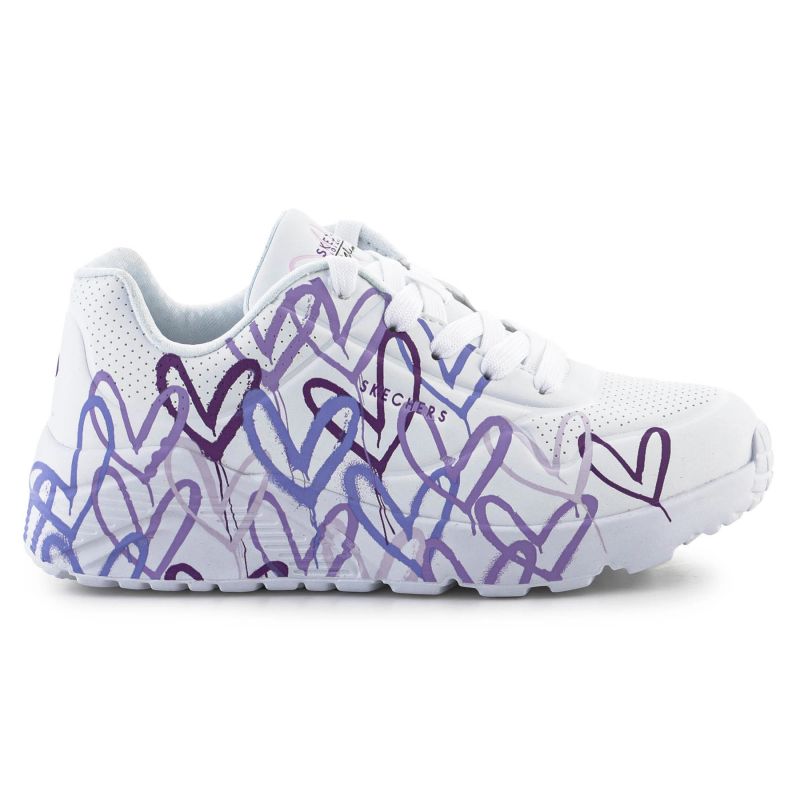 Skechers JGoldcrown: Uno Lite - Spread the Love Jr 314064L-WLPR Cipő - Sportmania.hu