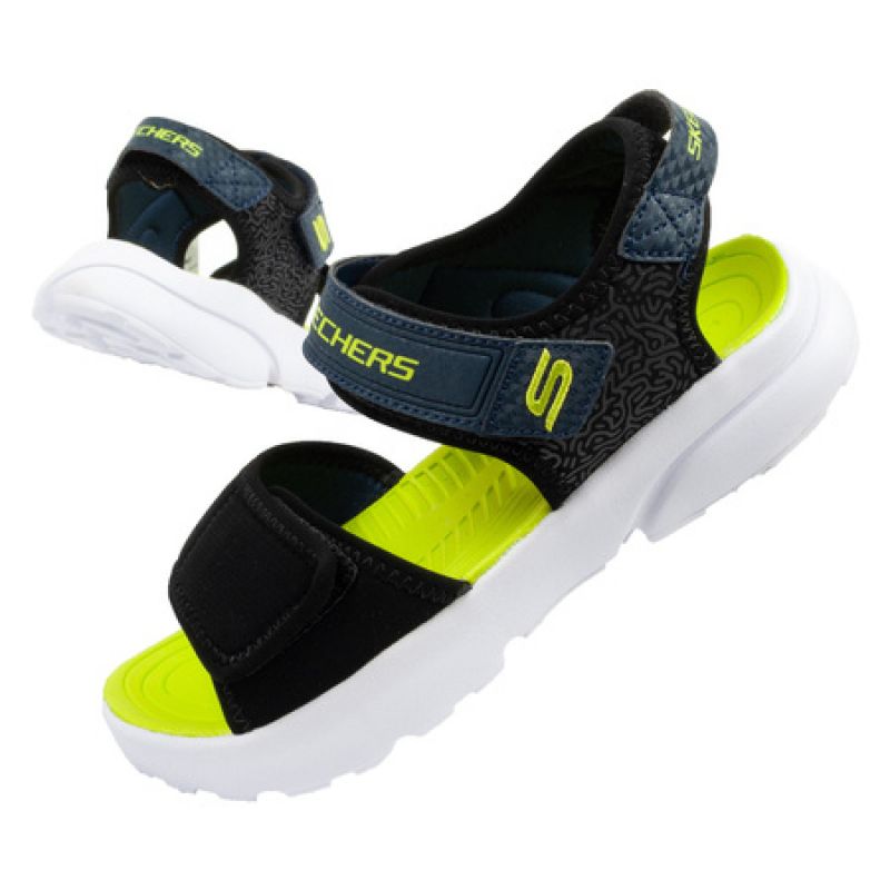 Skechers Jr 406512L/BKLM sandals Cipő - Sportmania.hu