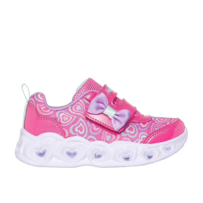 Skechers Kids' Casual HEART LIGHTS BOOGIE LAND 303258N HPMT gyerek utcai cipő