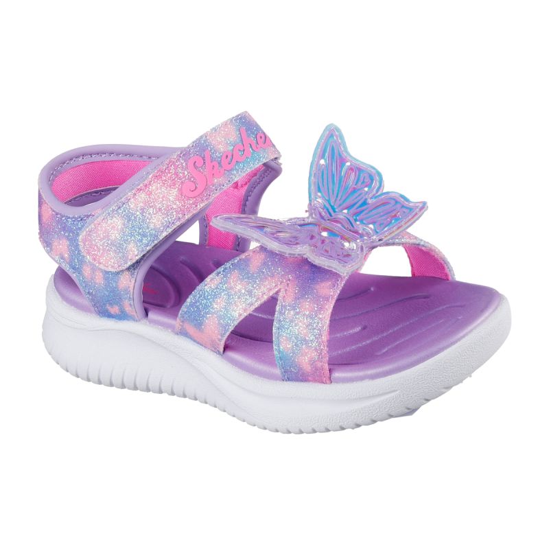 Skechers Kids' Sandals JUMPSTERS SANDAL BUTTERFLY BRITES 303109N LVMT gyerek szandál