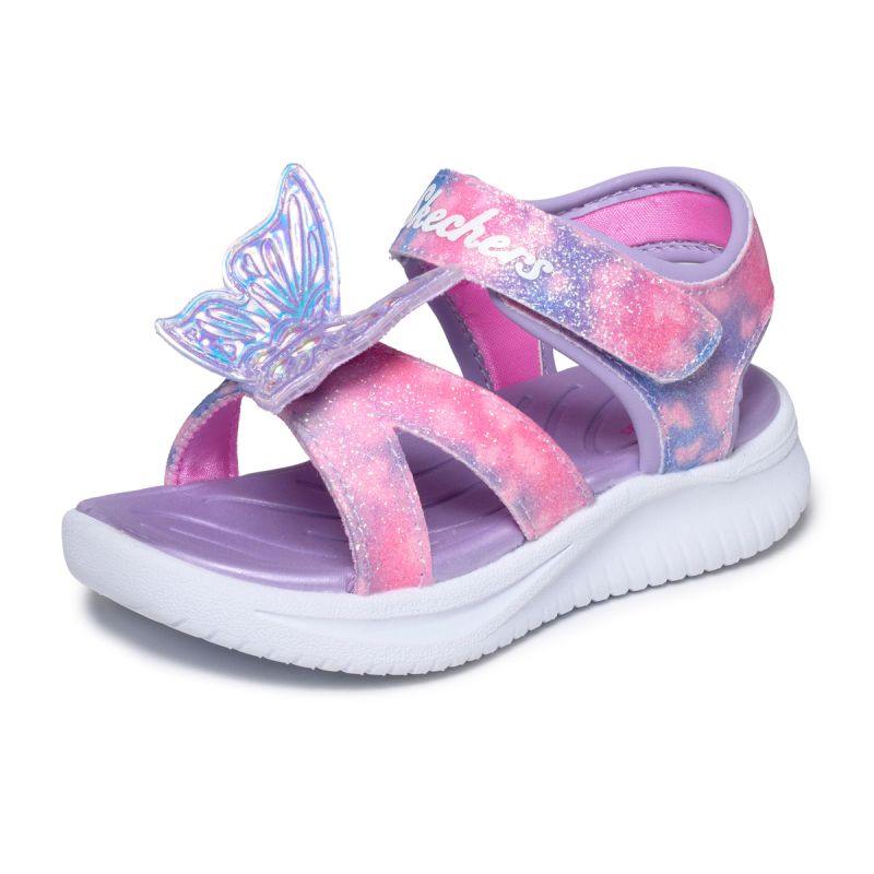 Skechers Kids' Sandals JUMPSTERS SANDAL BUTTERFLY BRITES 303109N LVMT gyerek szandál