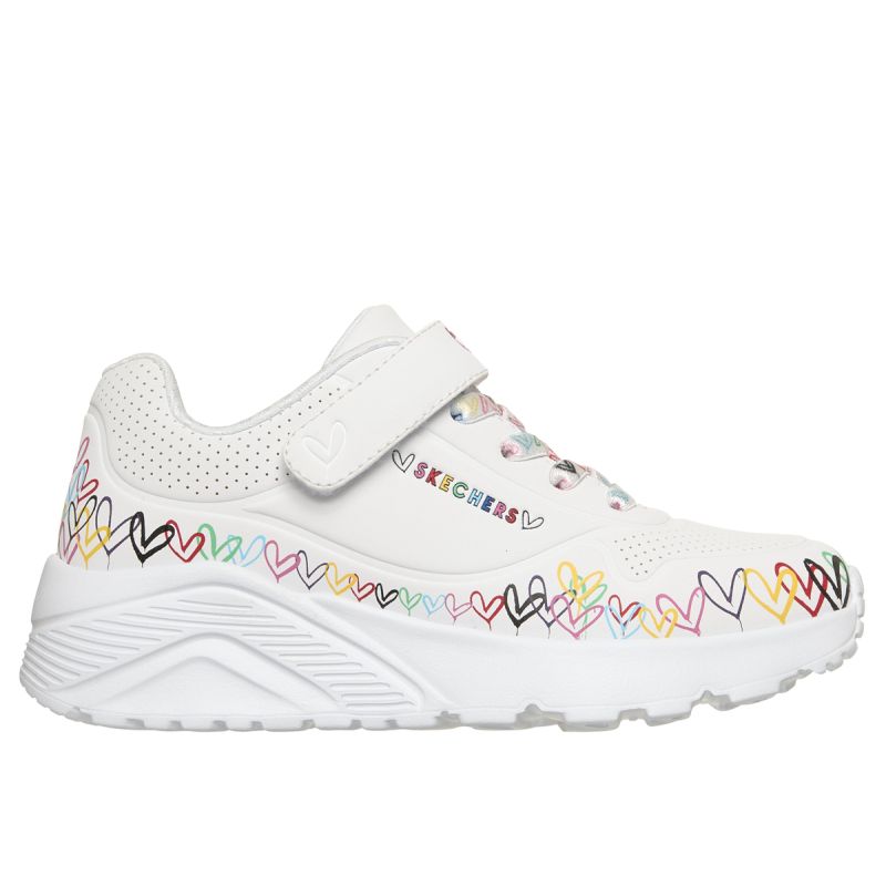 Skechers Kids' UNO LITE HEART CRAZE Sneakers 314091L WMLT gyerek utcai cipő