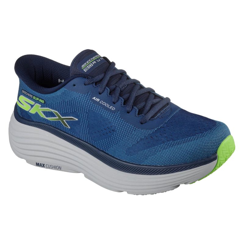 Skechers Max Cushioning Endeavor Running Shoes - Exciton M 220611-nvy férfi 22061-NVY