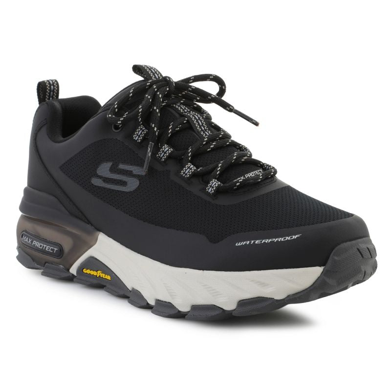 Skechers Max Protect-Fast Track Black/Gray szürke 237304-BKGY