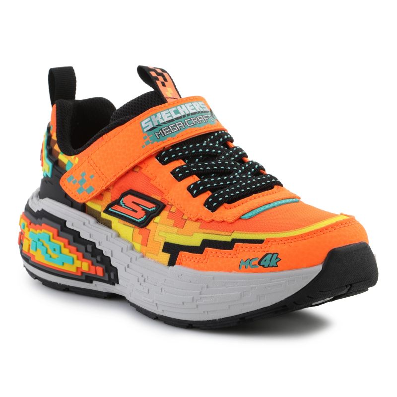 Skechers Mega-Craft 4K Jr 402160L-ORBK shoes cipő - Sportmania.hu