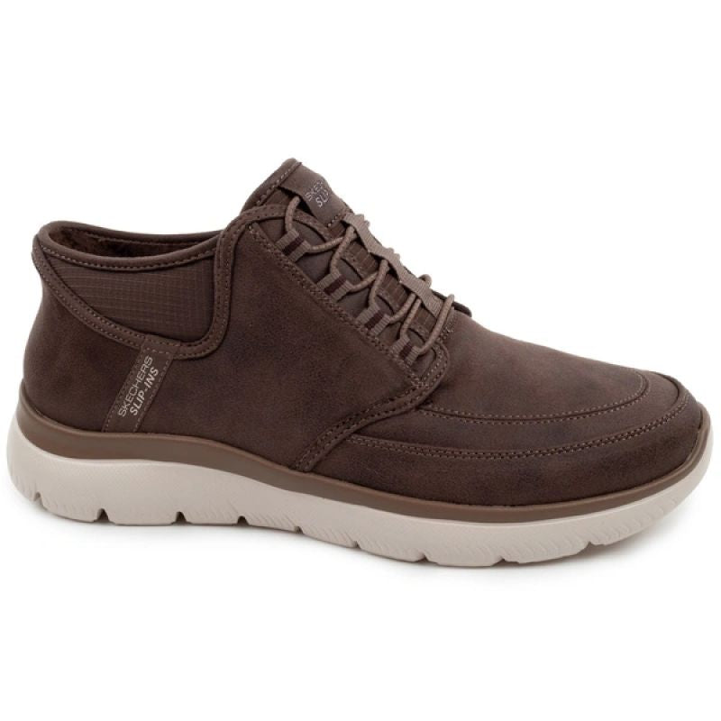 Skechers Men’s Summits Siegul Slip-ins Insulated férfi cipő, barna