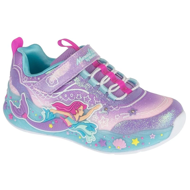 Skechers Mermaid Dreams Purple lila utcai cipő 303060L-LVMT