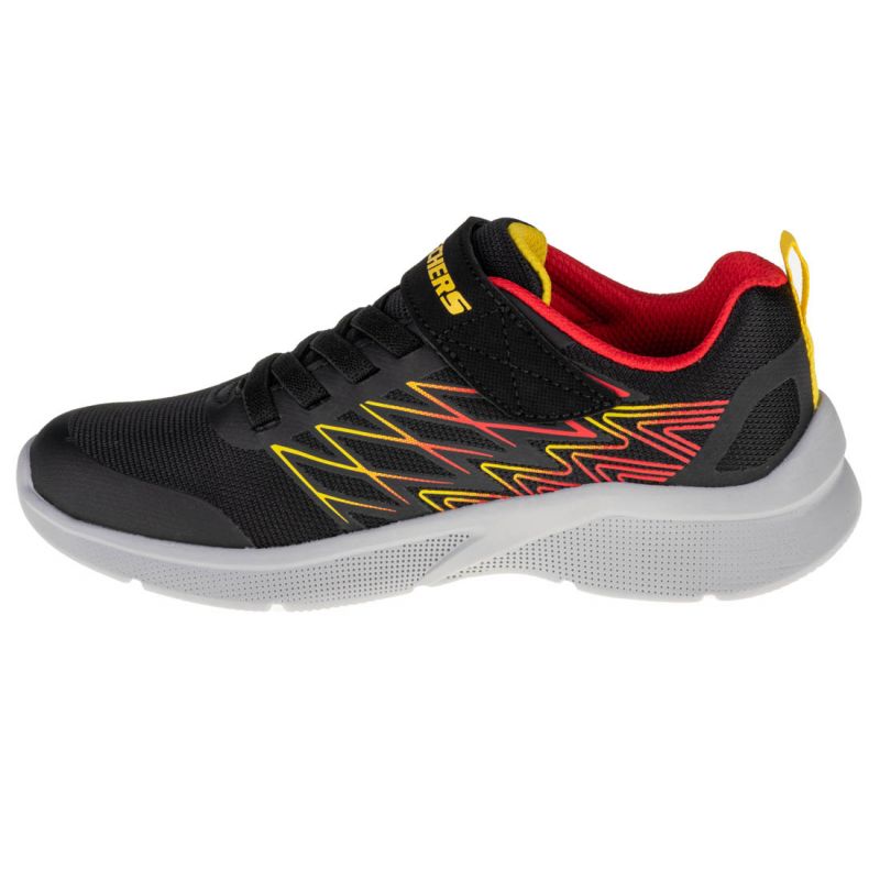 Skechers Microspec Texlor Jr Cipő gyerek Utcai 403770L-BKRD