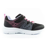 Skechers Microspec Velcro sports for children, lightweight and comfortable Cipő gyerek 303535L/BKMT