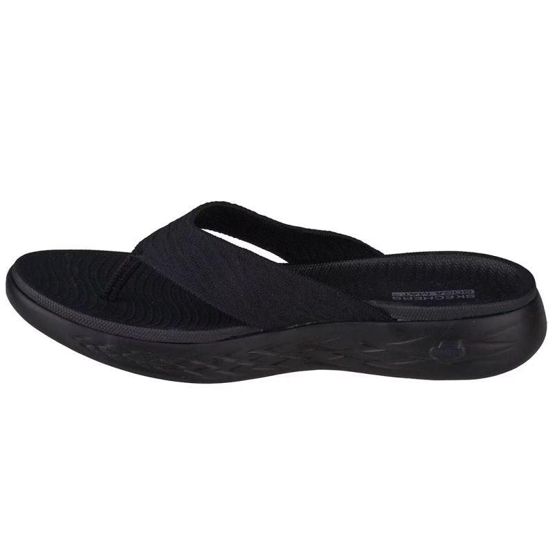 Skechers On The Go 600 Sunny Black fekete utcai cipő 140037-BBK