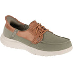 Skechers On-The-Go Flex Palmilla Slip-Ins Férfi Utcai Cipő Zöld 136536-OLV