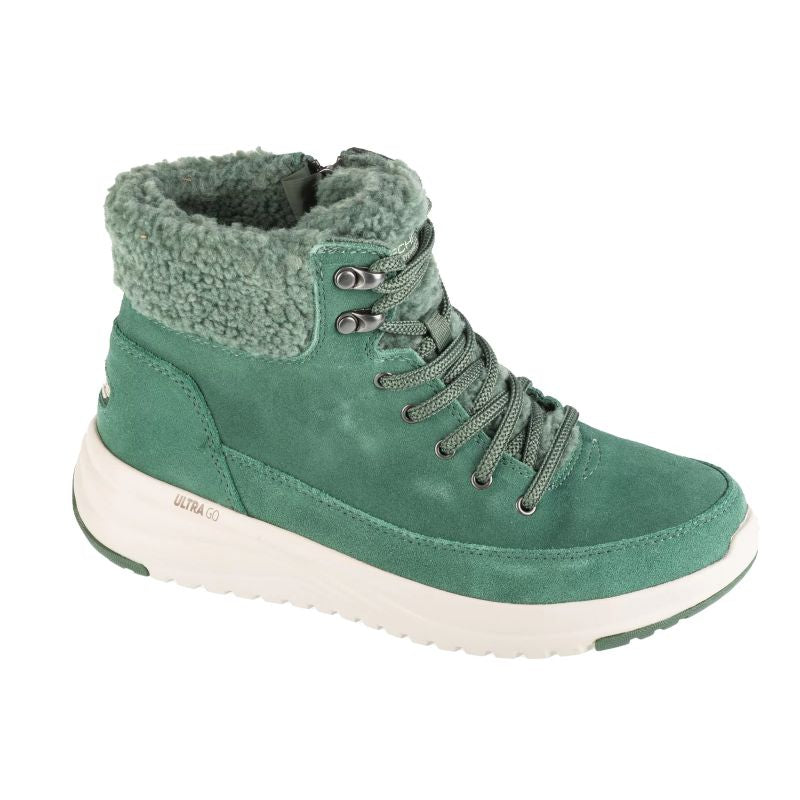 Skechers On-The-Go Stellar Winterize Férfi Téli Bakancs - Sötétzöld 144770-DKGR