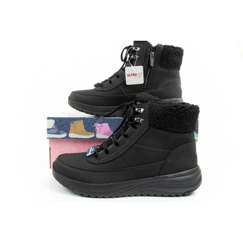 Skechers On-The-Go Women's Winter Boots Waterproof Ankle Boots Cipő női 144756/BBK