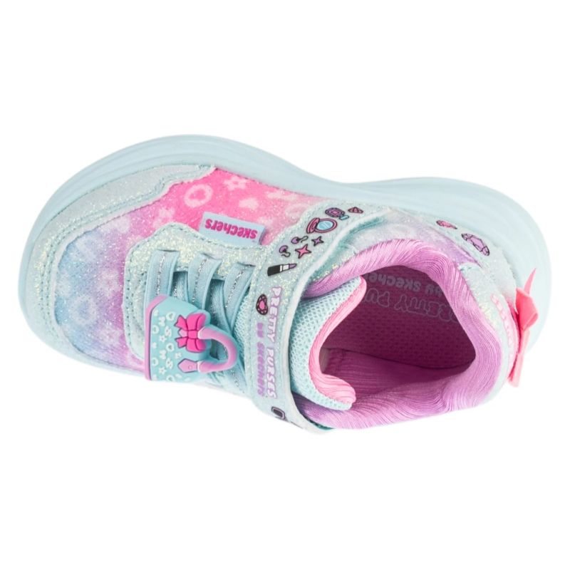 Skechers Power Jams 2.0 Blue kék gyerek utcai cipő 302199N-AQMT