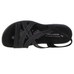 Skechers Reggae Slim Simply Stretch Sandals Black Szandál 163023-BLK