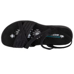 Skechers Reggae Slim - Summer Heat Sandals Black női Szandál 163116-BBK