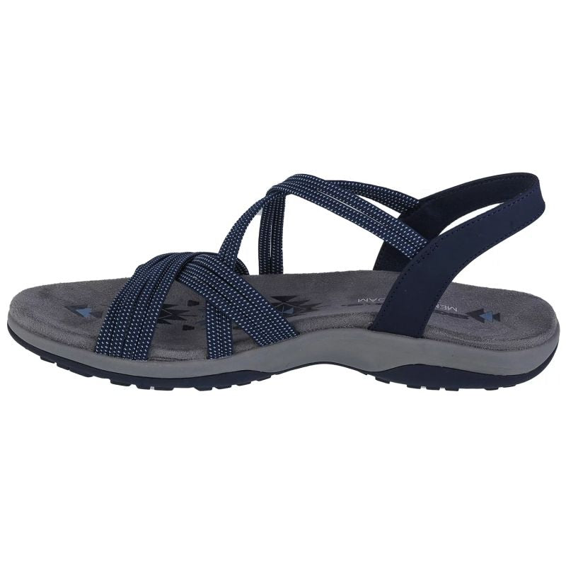 Skechers Reggae Slim Turn It Up Női Utcai Cipő Sötétkék 163117-NVY