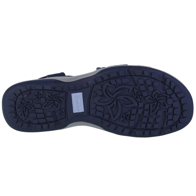Skechers Reggae Slim Turn It Up Női Utcai Cipő Sötétkék 163117-NVY