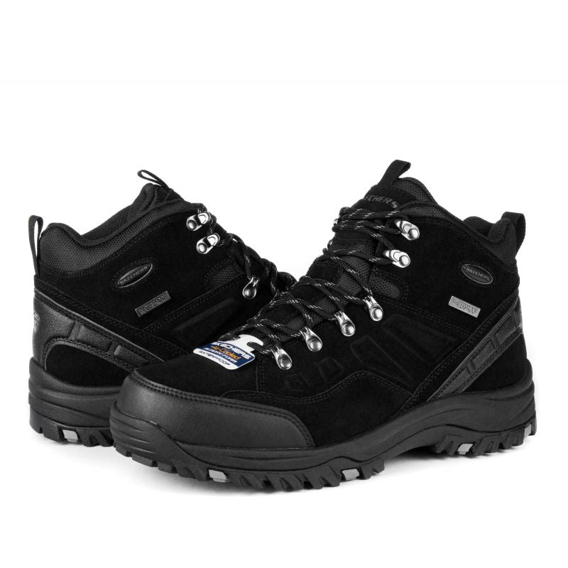 Skechers Relaxed Fit Relment Pelmo M Utcai férfi 64869BLK