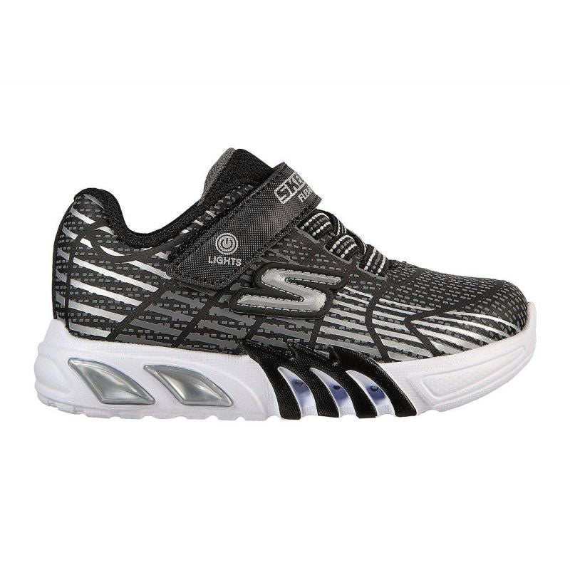 Skechers S Lights Flex-Glow Elite Jr sneakers gyerek utcai cipő 400135N-BKGY