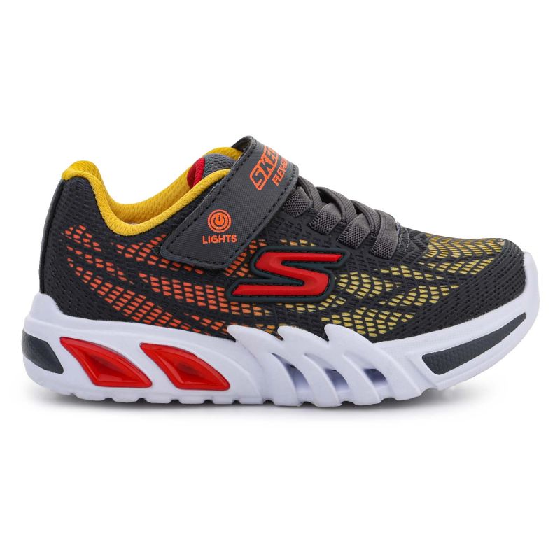 Skechers S Lights Flex Glow Elite Vorlo Jr 400137L-CCMT Cipő - Sportmania.hu