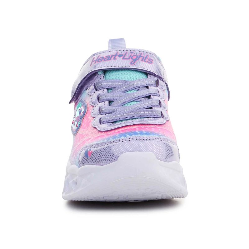 Skechers S Lights Flutter Heart Lights Jr 302315-LVMT Cipő - Sportmania.hu